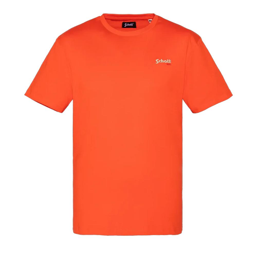 T-Shirt Orange Garçon Schott RODE pas cher