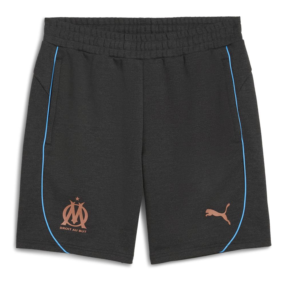 OM Short Noir Homme Puma 24/25 pas cher