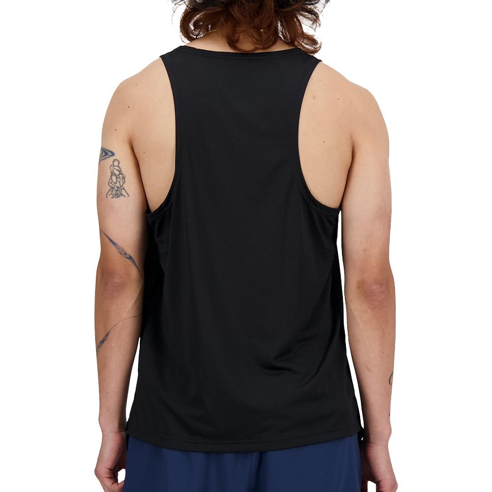 Débardeur Noir Homme New Balance Lightweight vue 2