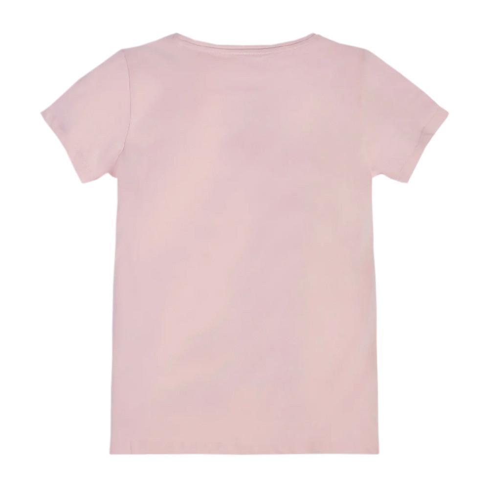 T-shirt Rose Fille Guess J73I56K8HM0 vue 2