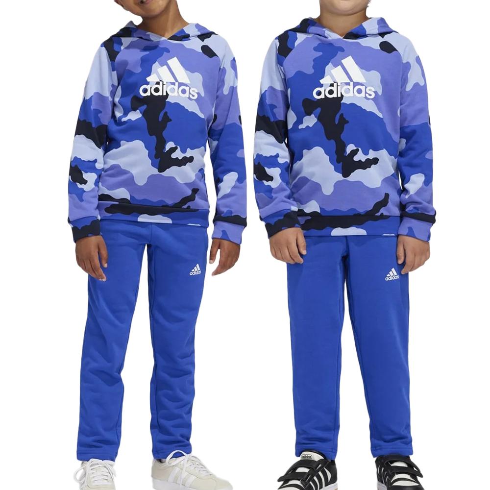 Ensemble Bleu Garçon Adidas IY4301 vue 2