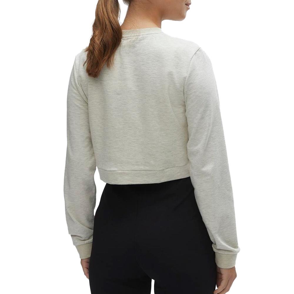 T-shirt Manches Longues Gris Chiné Femme Mamalicious Jose vue 2