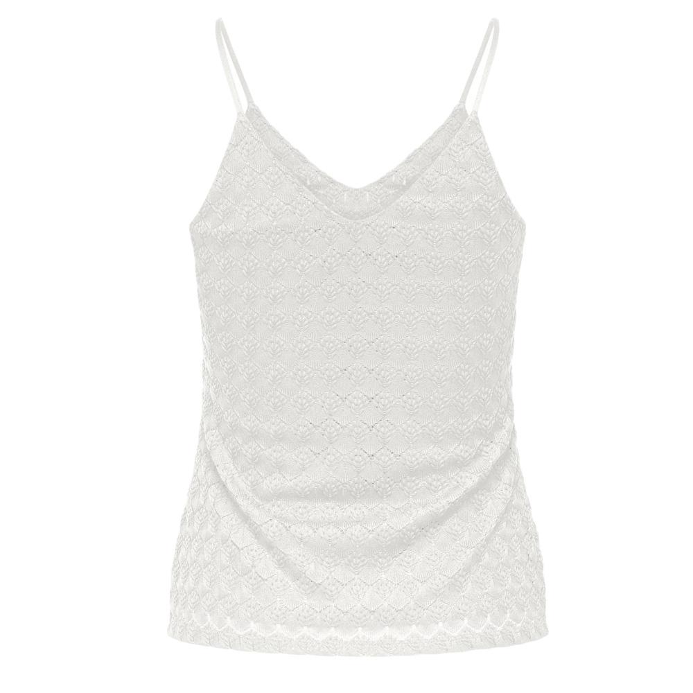 Débardeur Ecru Femme Only Prato vue 2