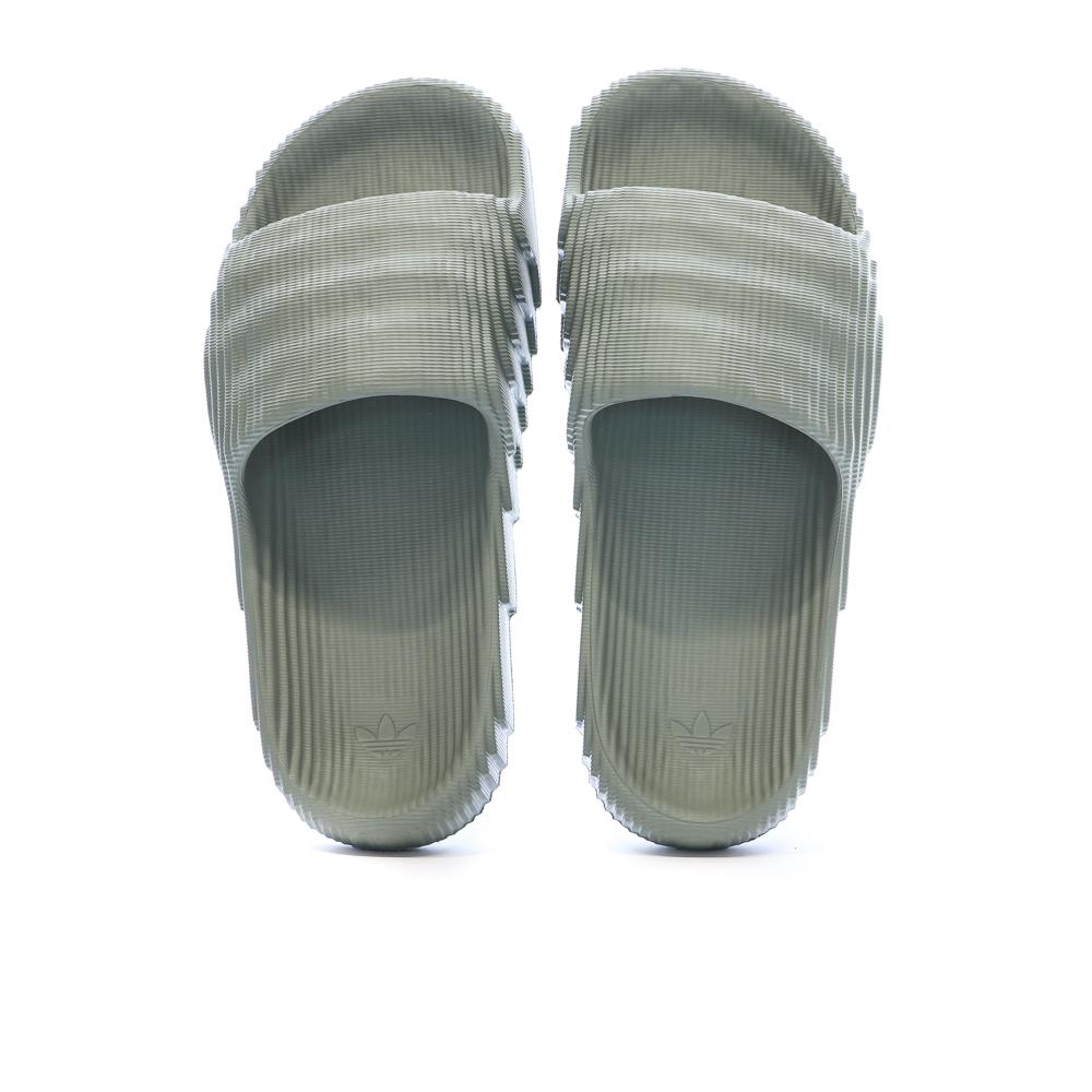 Claquettes Verte Femme Adidas Adilette 22 W vue 3