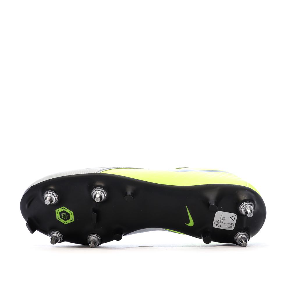 Chaussures de Foot Gris/Jaune Homme Nike Phantom Gx II Acad SG-PRO AC vue 5