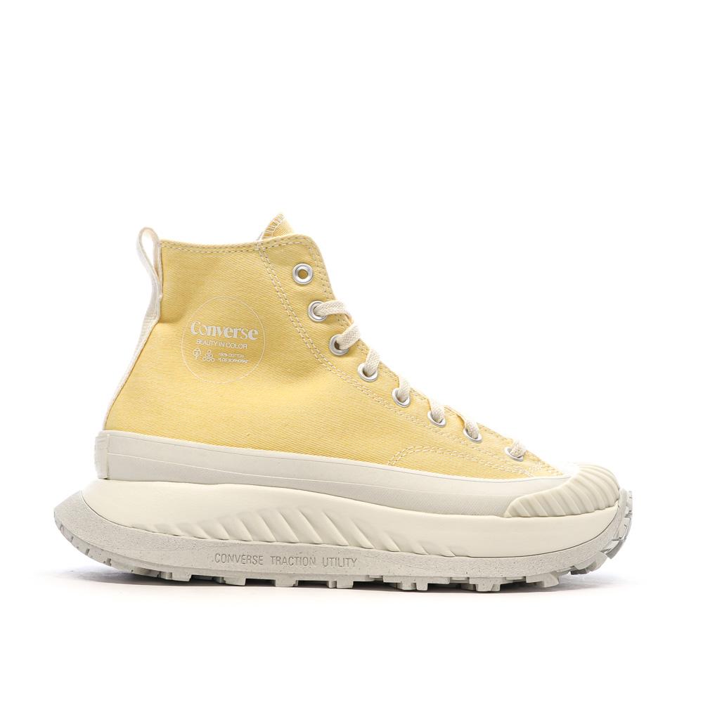 Baskets Jaunes Femme Converse Chuck 70 AT-CX vue 2