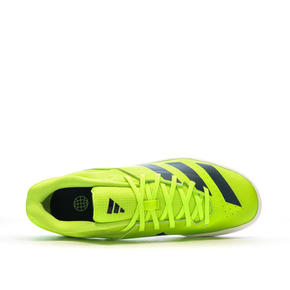 Chaussures d'athlétisme Jaune Homme Adidas Throwstar vue 4