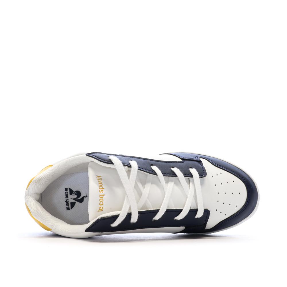 Baskets Marine/Blanches Garçon Le Coq Sportif Breakpoint vue 4