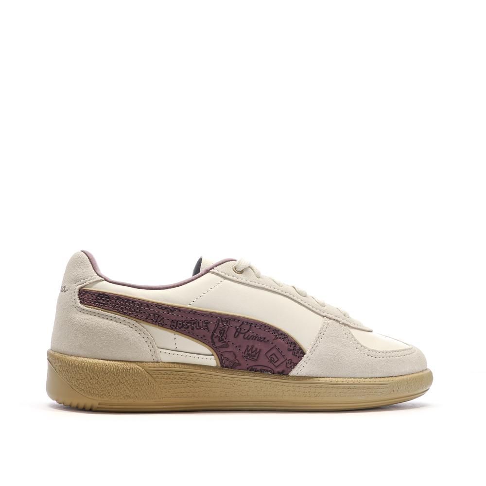 Baskets Beiges/Prune Femme Puma Palermo x Sophia Chang vue 2