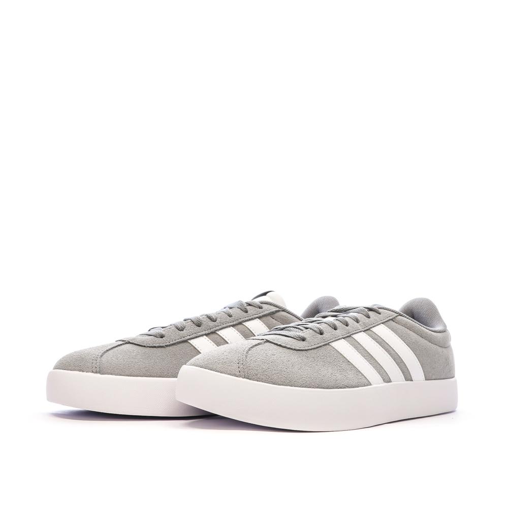 Baskets Gris Homme Adidas Vl Court 3.0 vue 6