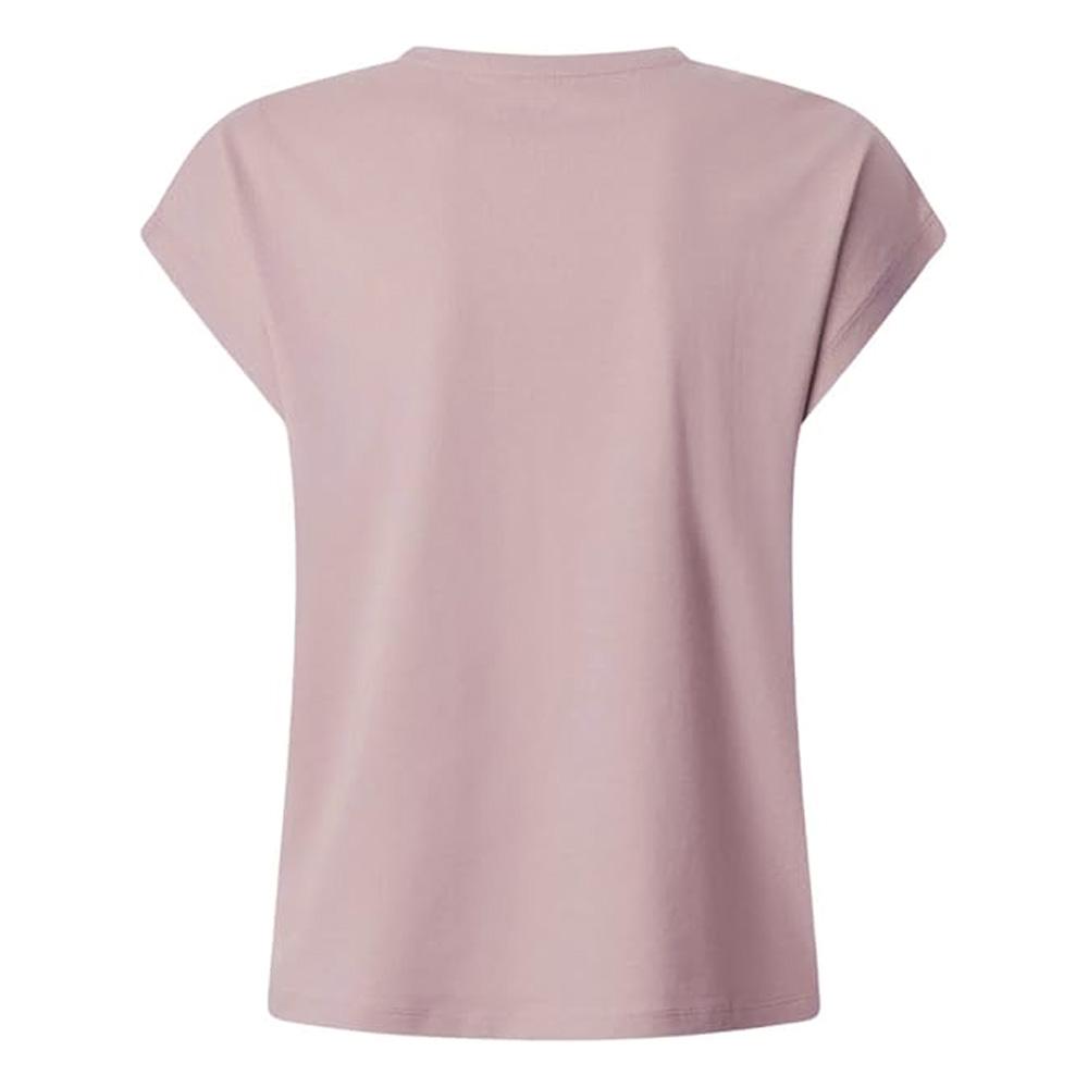 Rosa Damen-T-Shirt von Pepe Jeans, Modell „Catalina Cloudy“ Ansicht 2