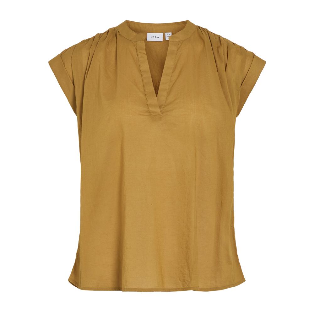 Débardeur Jaune Femme Vila Tink pas cher