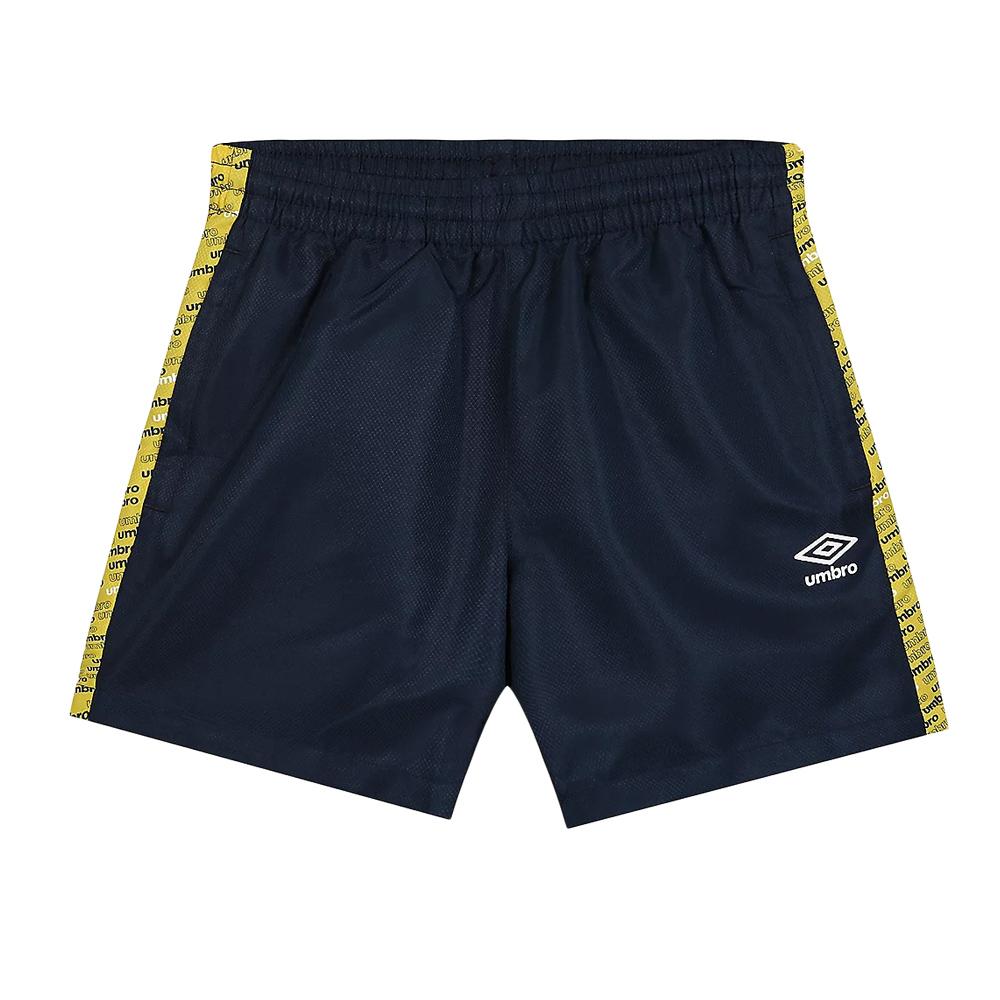 Short Marine/Jaune Garçon Umbro Gam pas cher
