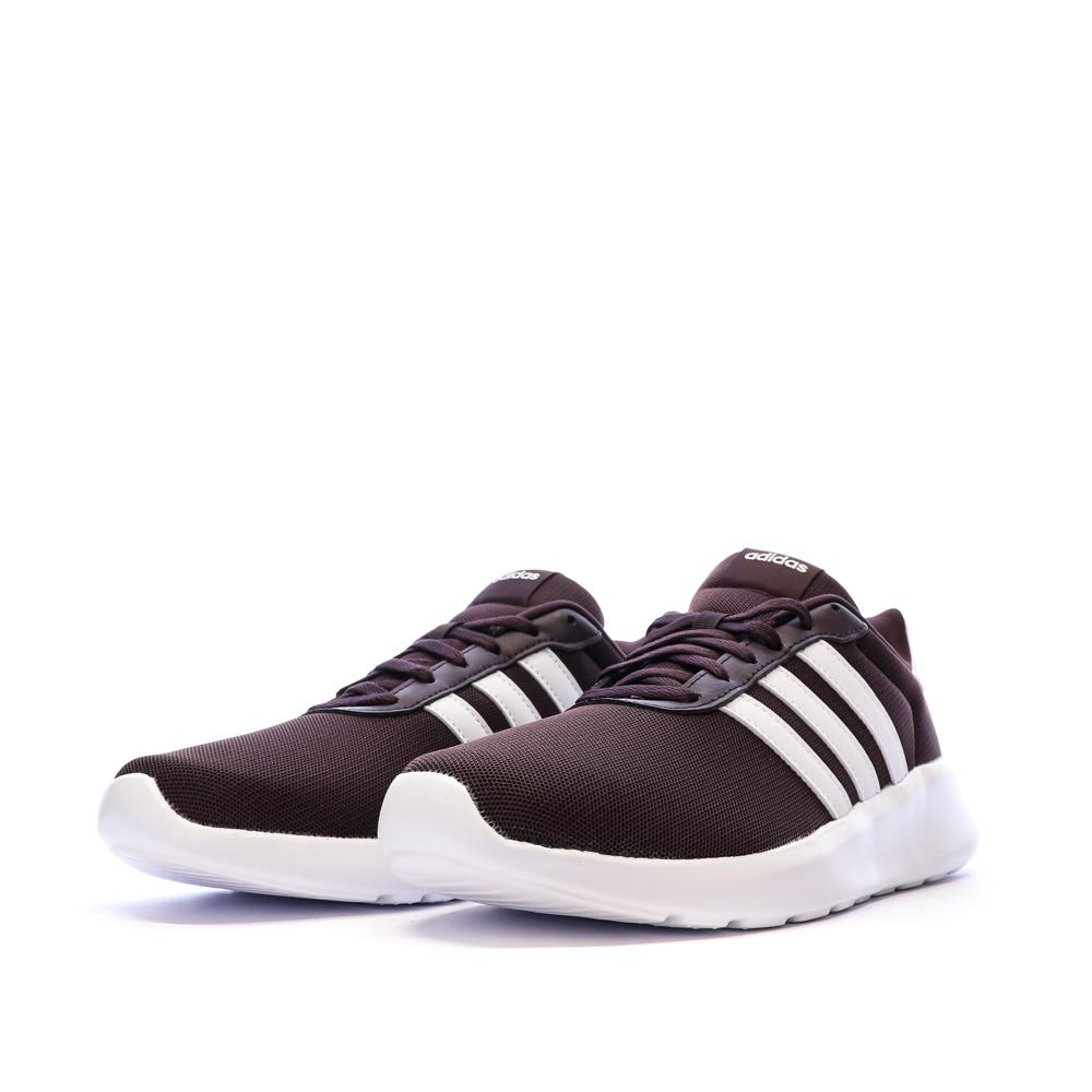 Baskets Bordeaux Homme Adidas Lite Racer 3.0 vue 6