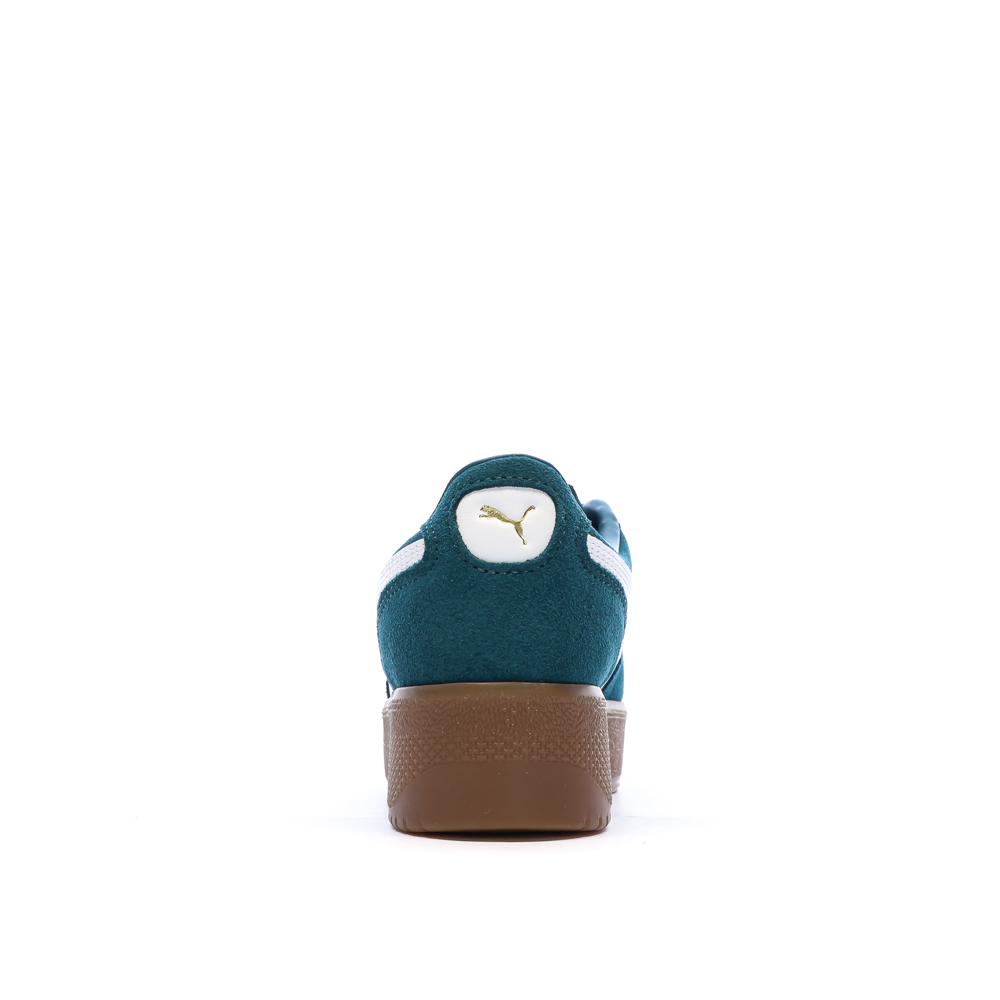 Baskets Bleu Canard Femme Puma Palermo Elevata vue 3