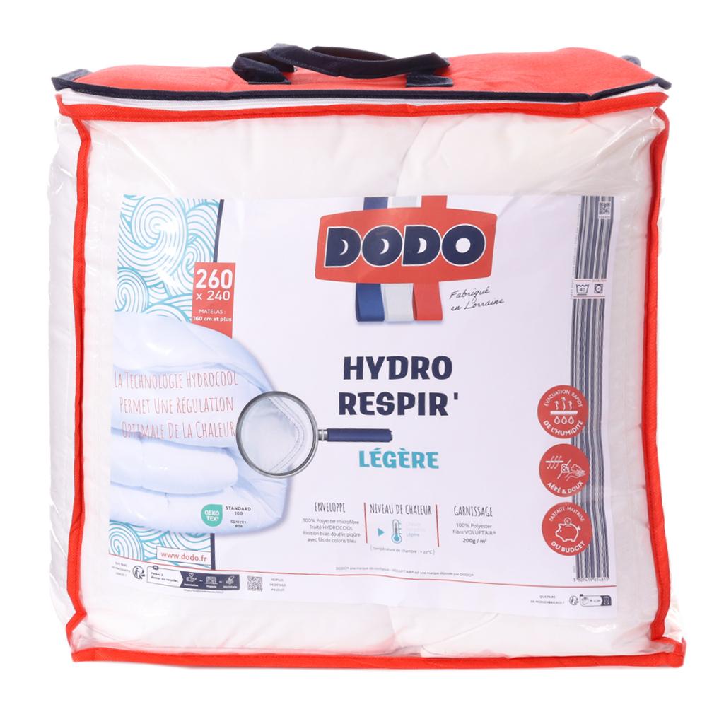 Couette Synthetique Legere Hydro Respir' Dodo 260X240 pas cher
