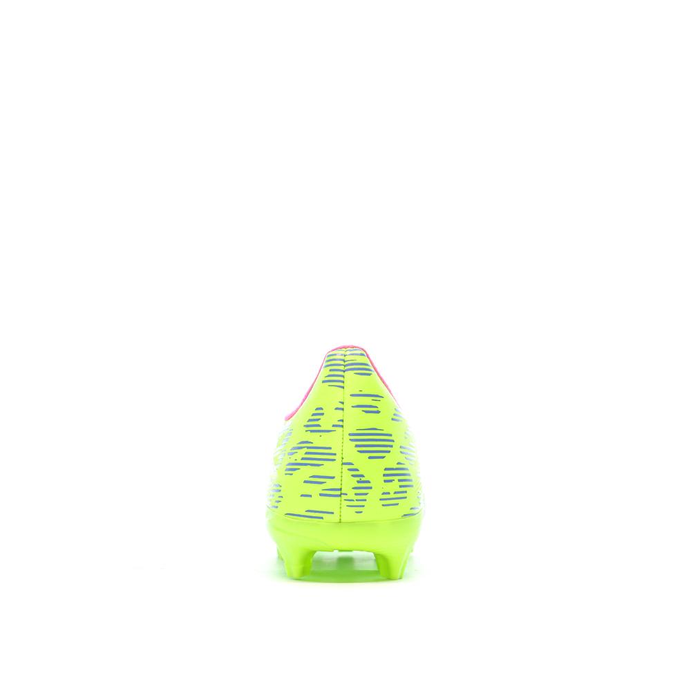 Gelbe Adidas Predator League FG/MG Fußballschuhe für Kinder Ansicht 3