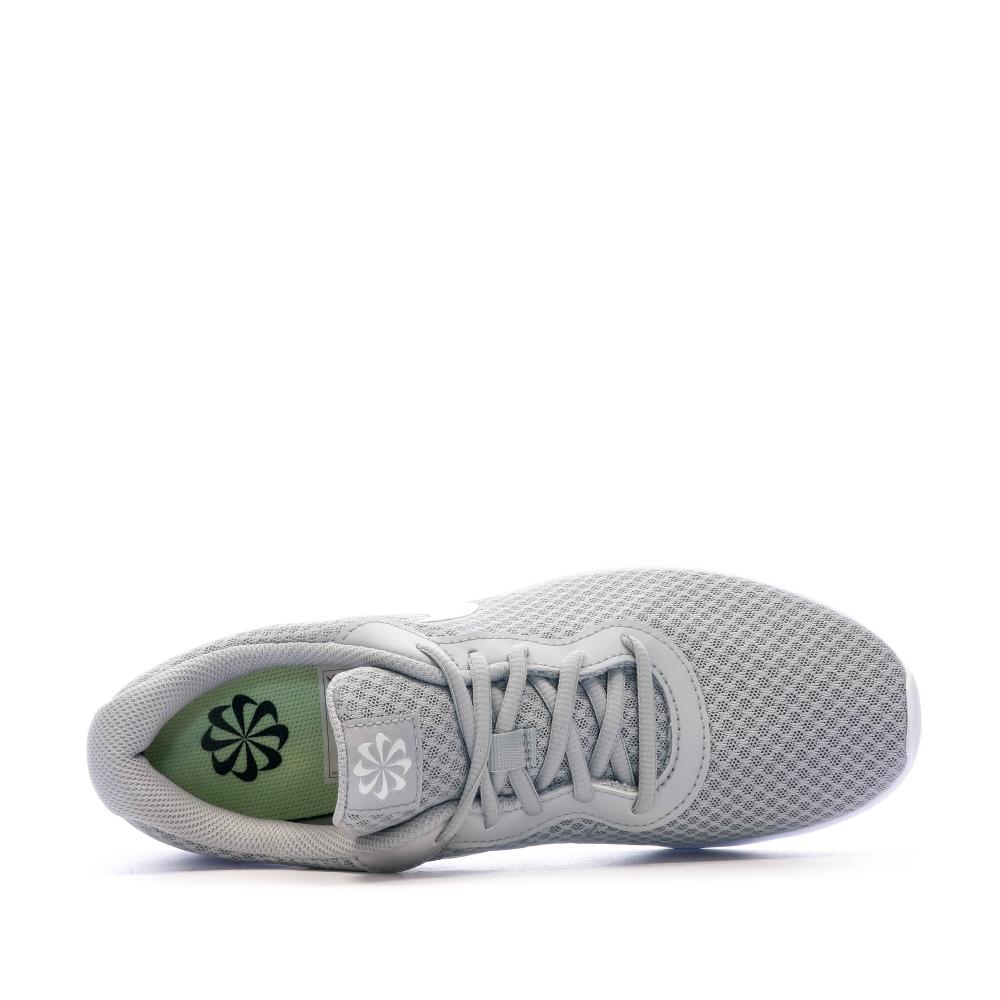 Baskets Grises Homme Nike Tanjun vue 4