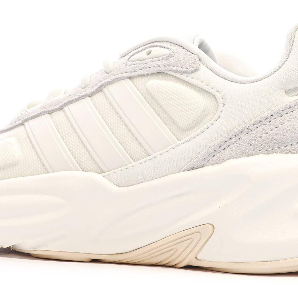 Baskets Blanches Femme Adidas Ozelle vue 7