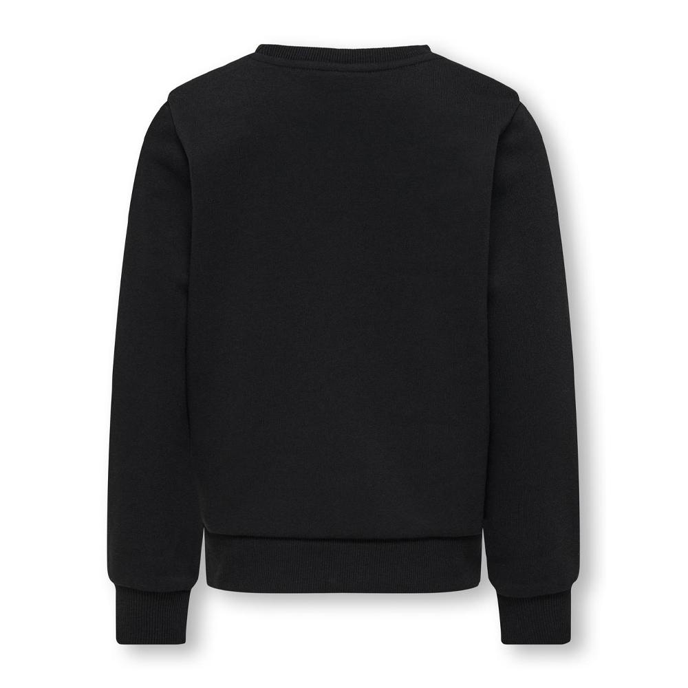 Sweat Noir/Rose Fille Kids ONLY Koglina Heart vue 2