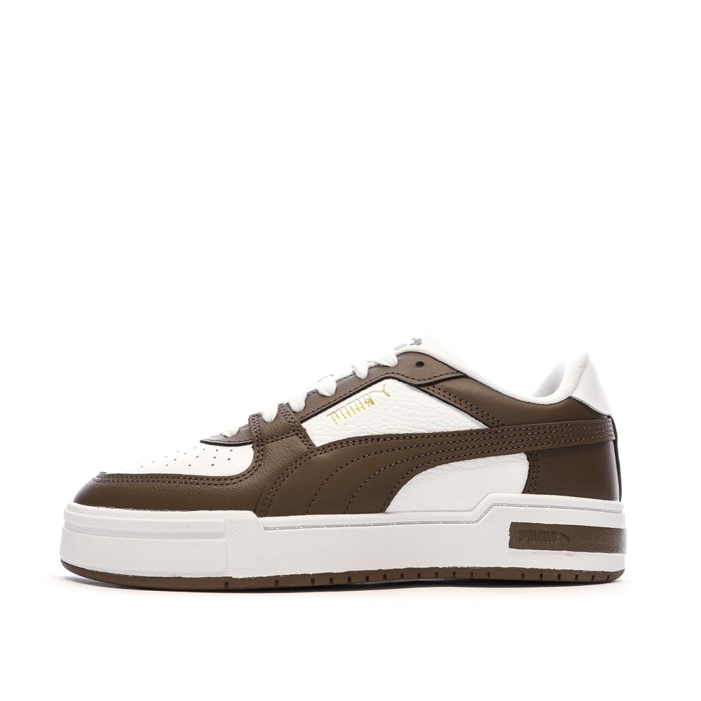 Baskets Blanc/Marron Homme Puma Ca Pro Classic pas cher