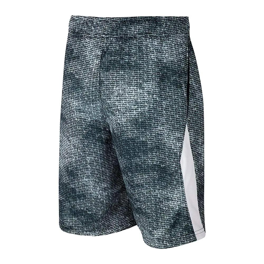 Short de sport Gris Enfant Nike Dry Aop vue 2