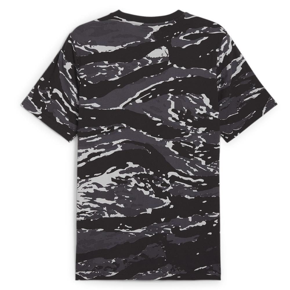 T-Shirt Noir/Gris Homme Puma Camo vue 2