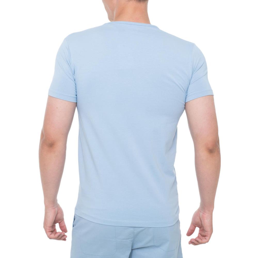 T-shirt Bleu Homme Pepe Jeans Original Basic PM508212 vue 2