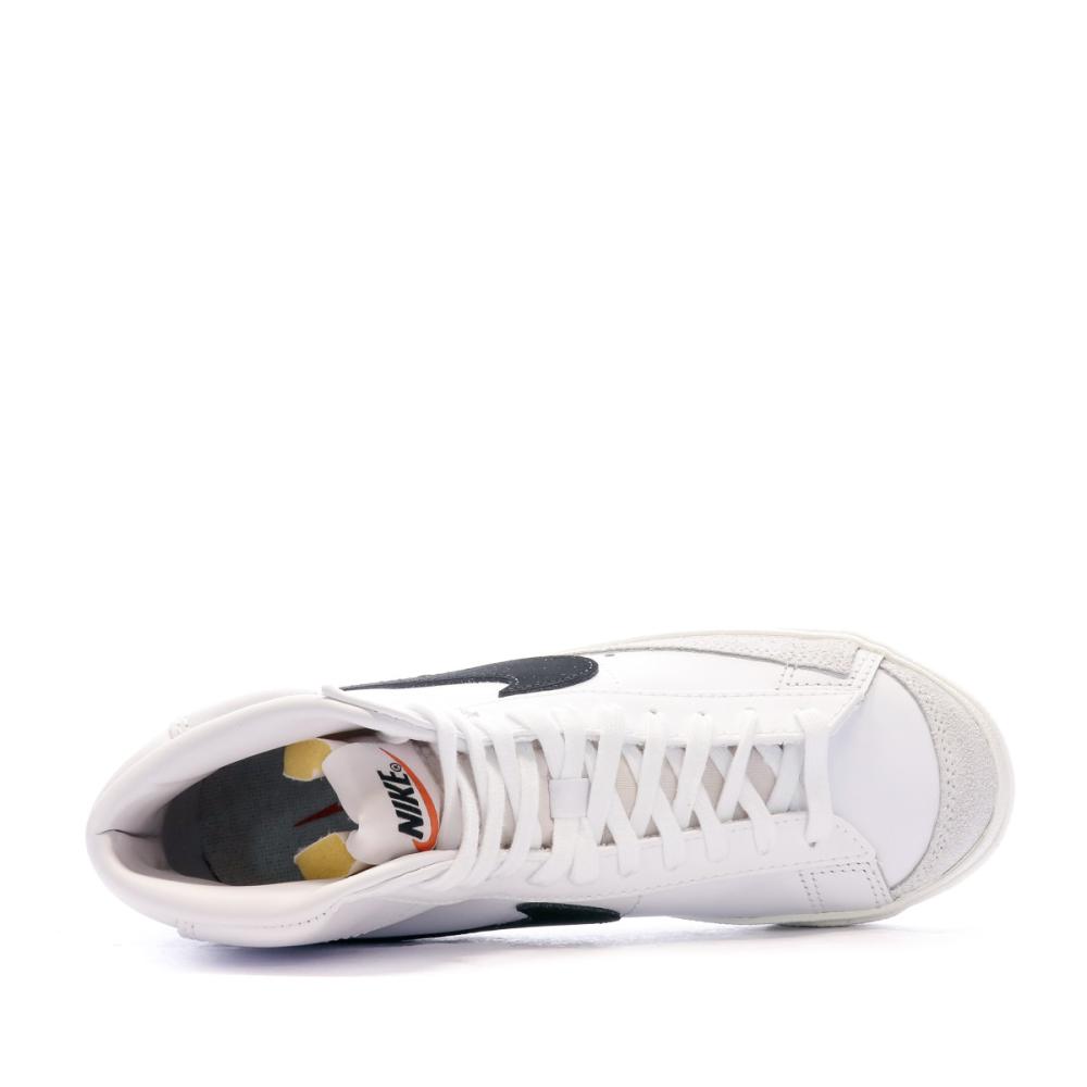 Baskets Blanche Homme Nike W Blazer Mid 77 vue 4