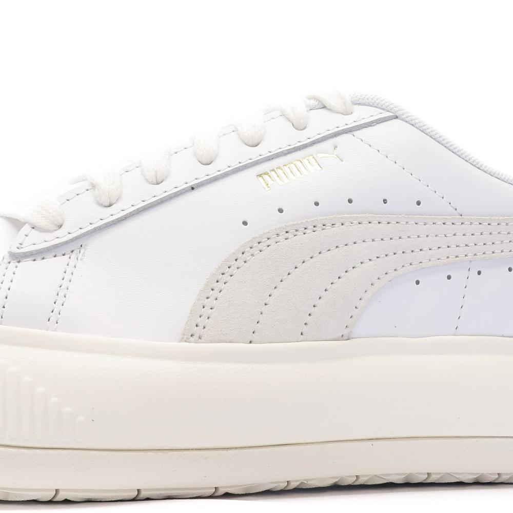 Basket Blanche Femme Puma Suede Mayu vue 7