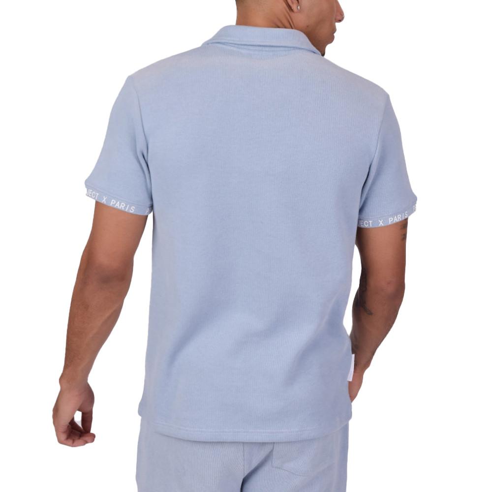Polo Bleu Homme Project X Paris 0201 vue 2