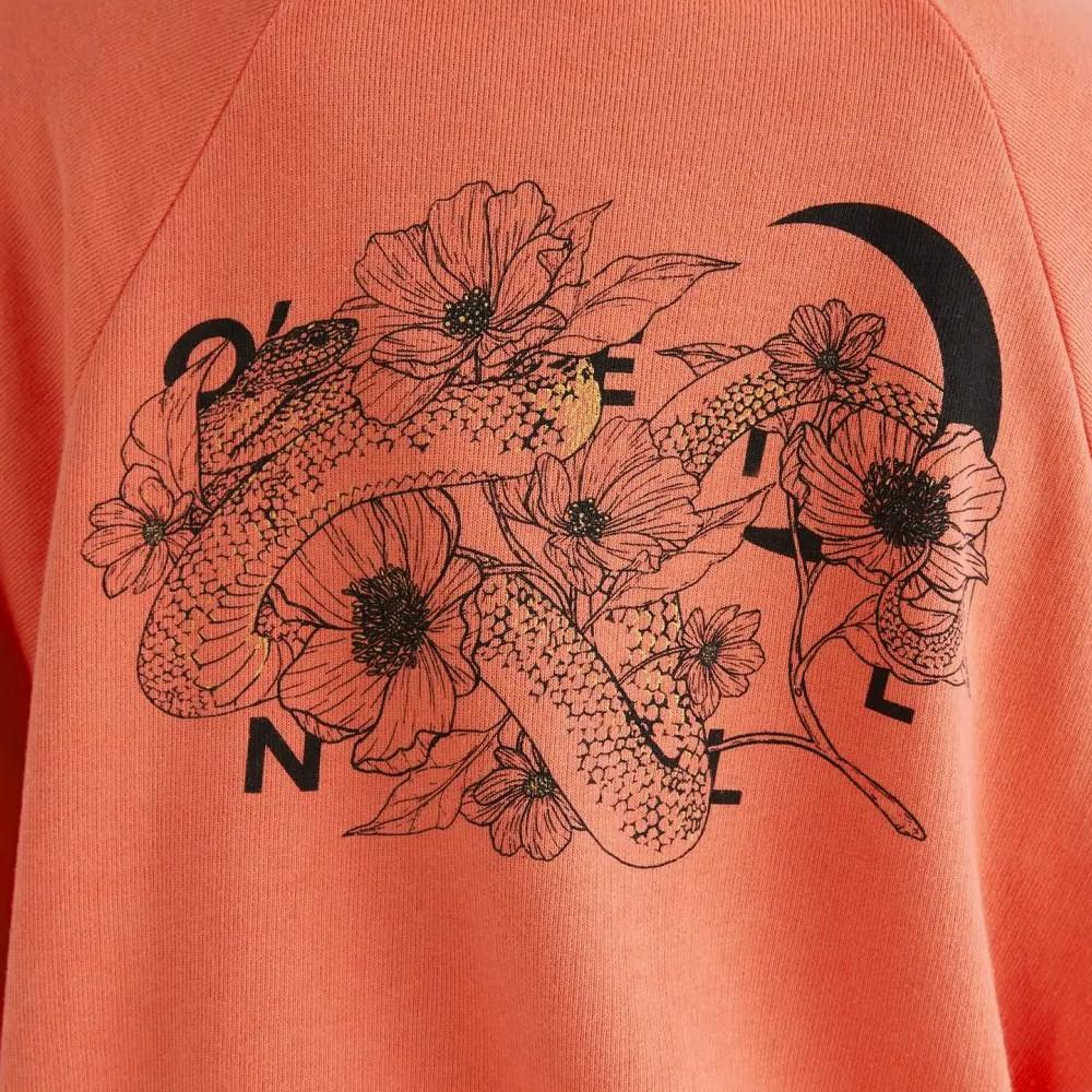 Sweat zippé Corail Femme O'Neill Sunrise vue 4