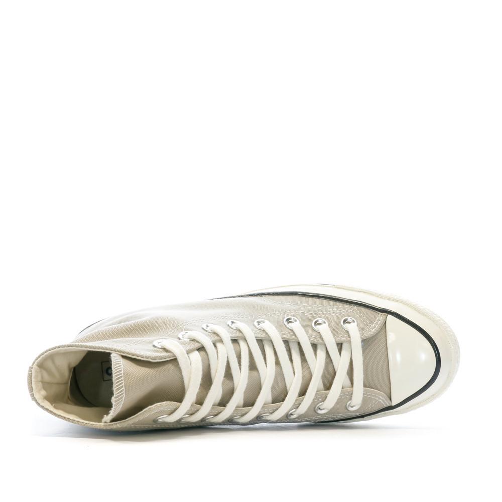 Baskets Grises Mixte Converse Chuck 70 Papyrus vue 4