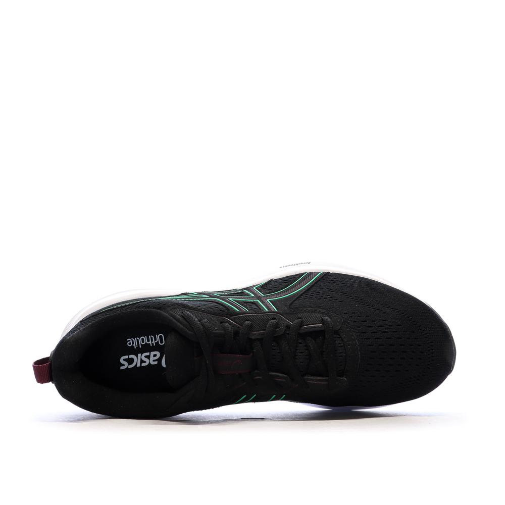 Chaussures de running Noir/Vert Homme Asics Gel-Contend 9 vue 4