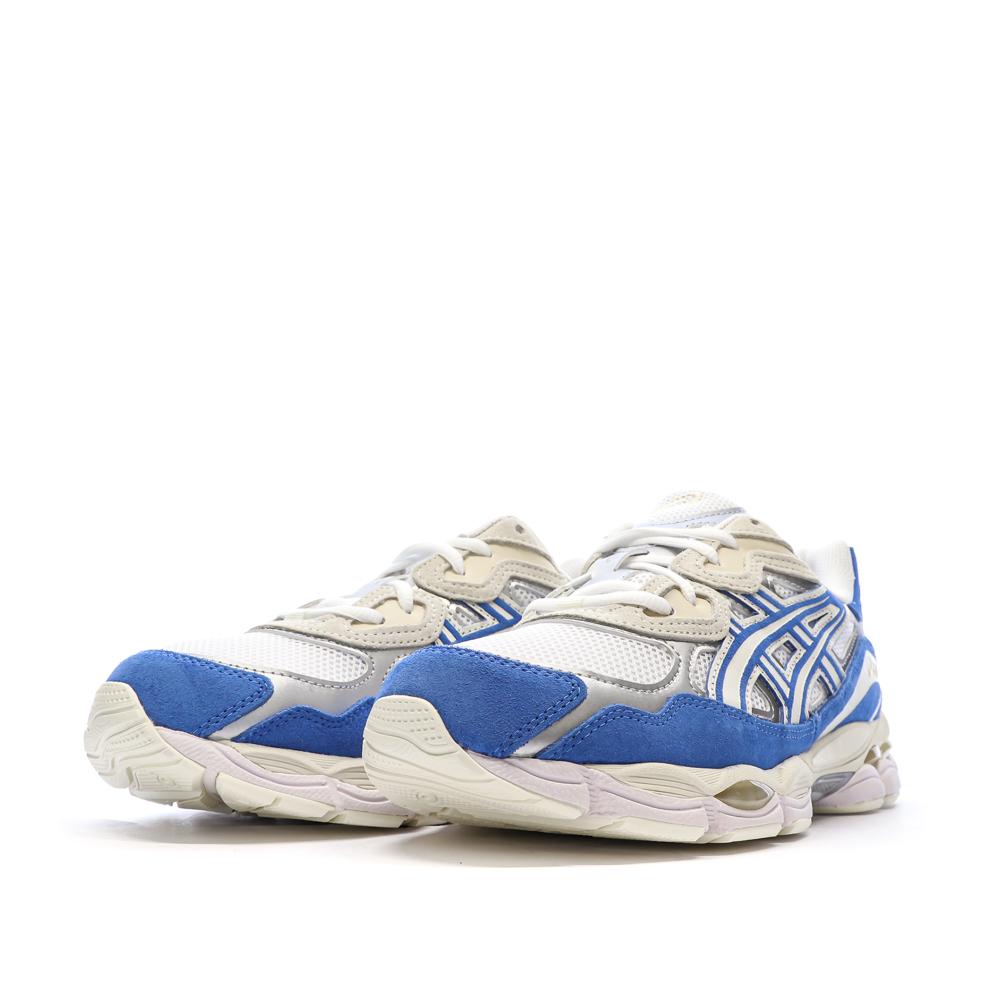 Weiße/blaue Herren-Sneaker Asics Gel-nyc Ansicht 6