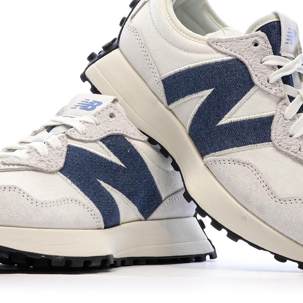 327 Baskets Grises/Bleu Femme New Balance vue 7
