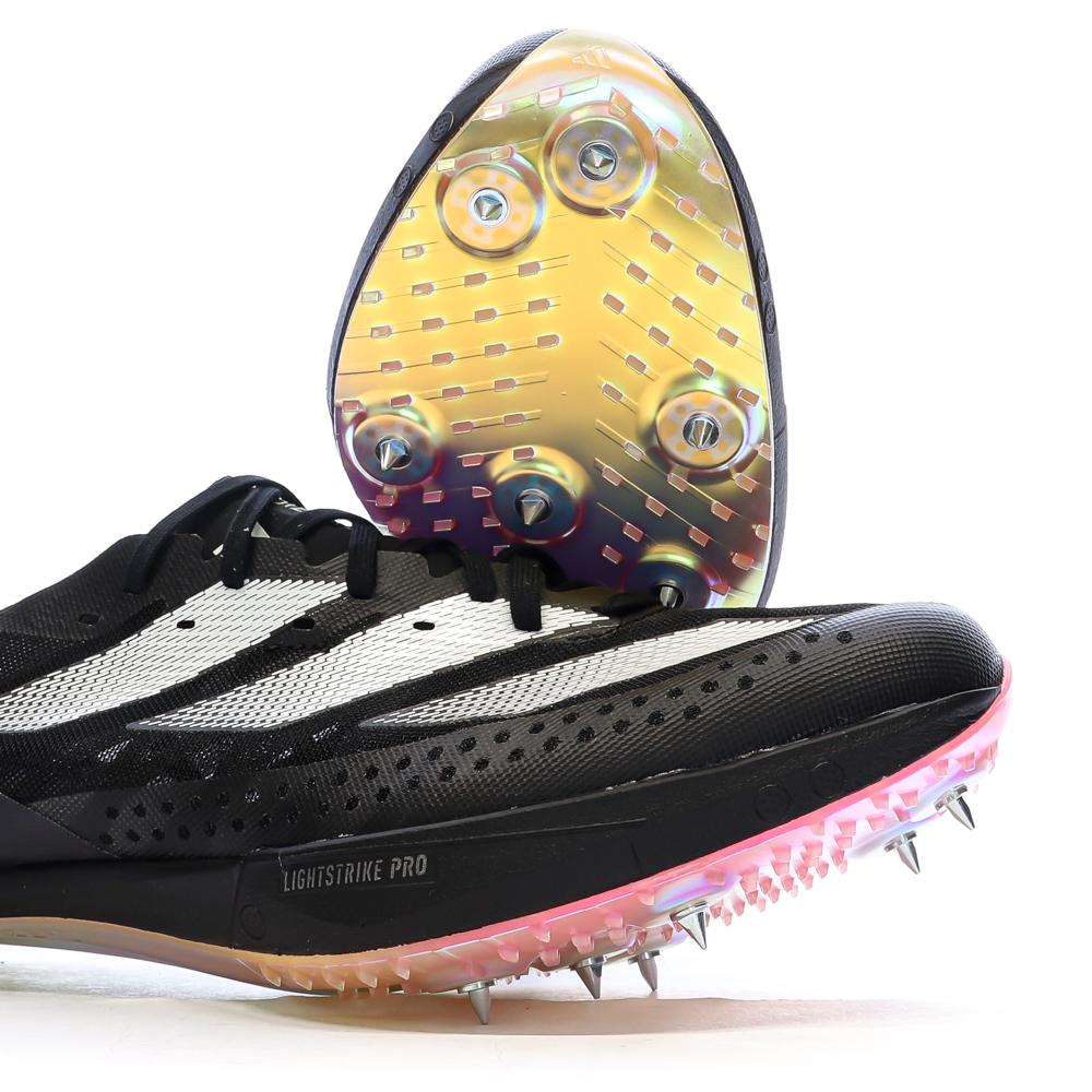 Chaussures d'athlétisme Noires Mixte Adidas Adizero Prime vue 7