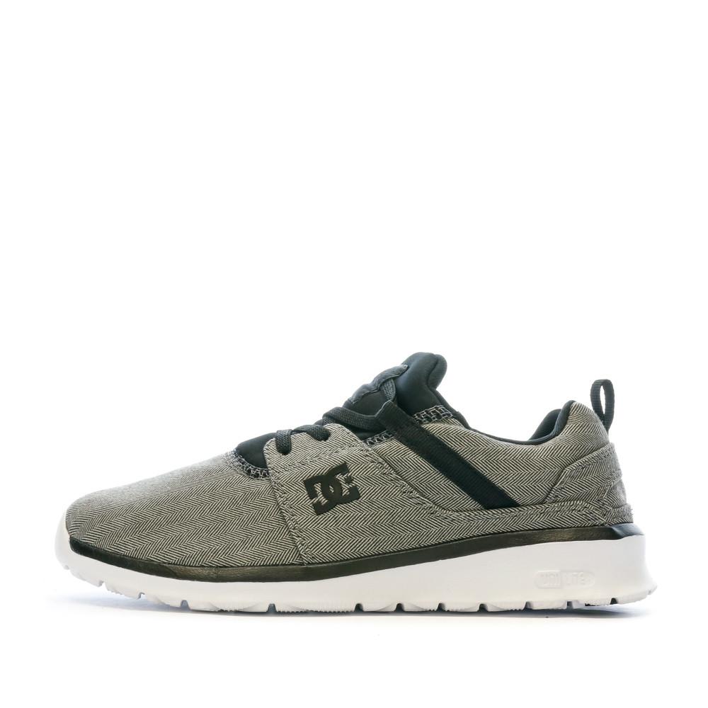 Baskets Grises Garçon Dc shoes Heathrow pas cher