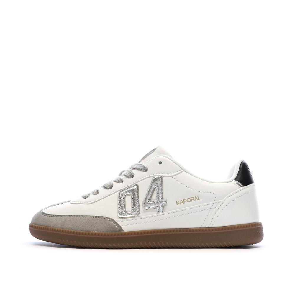 Baskets Blanche Femme Kaporal Tanina pas cher