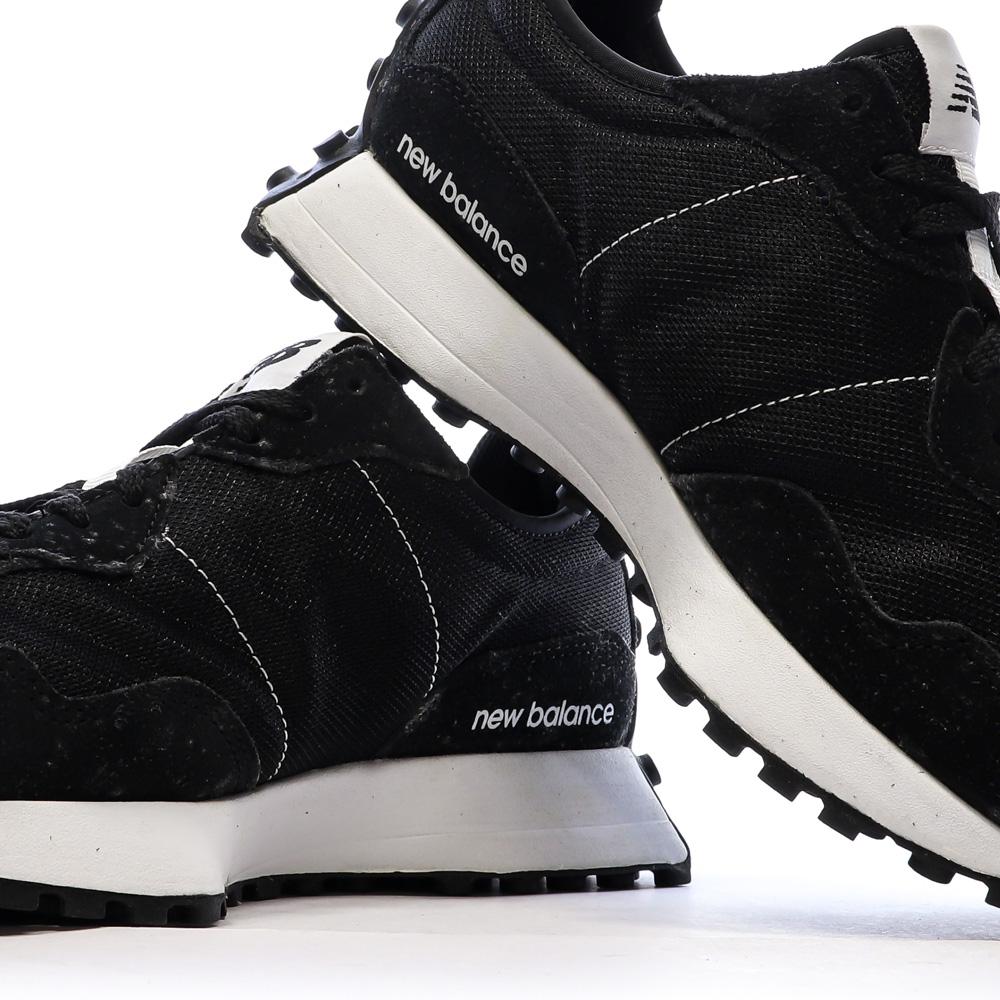 327 Baskets Noires/Blanches Mixte New Balance vue 7