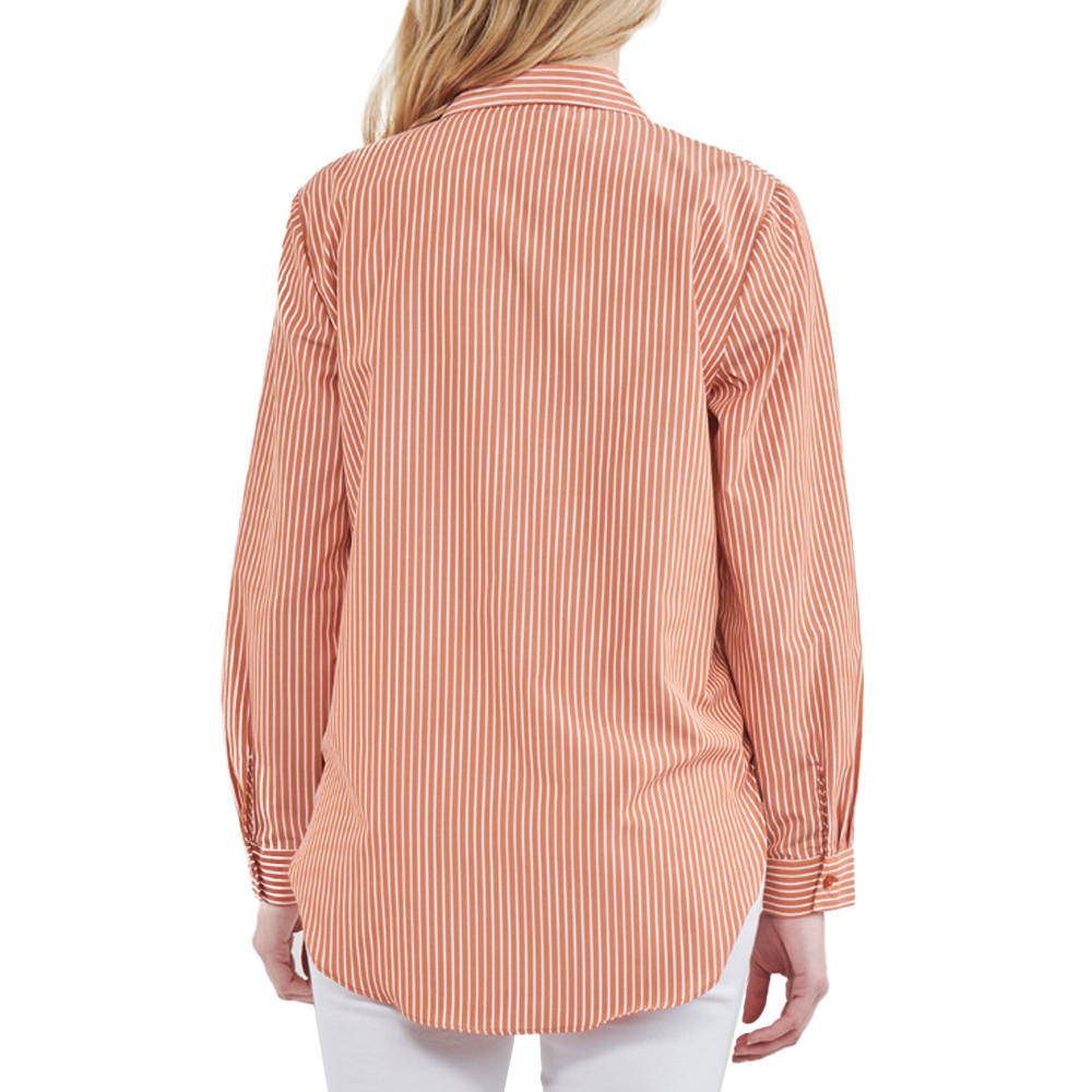 Chemise à rayures Terracotta JDY Ella vue 2