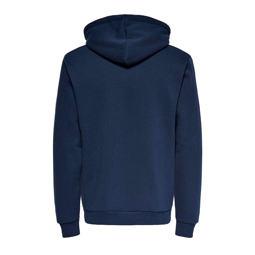Sweat à Capuche Marine Homme Only & Sons Ceres vue 2