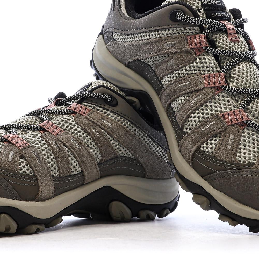 Chaussures de Randonnée Gris/Marron Femme Merrell Alverstone 2 vue 7