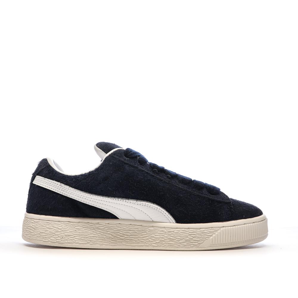 Baskets Noires/Blanches Homme Puma Suede Xl Hairy vue 2