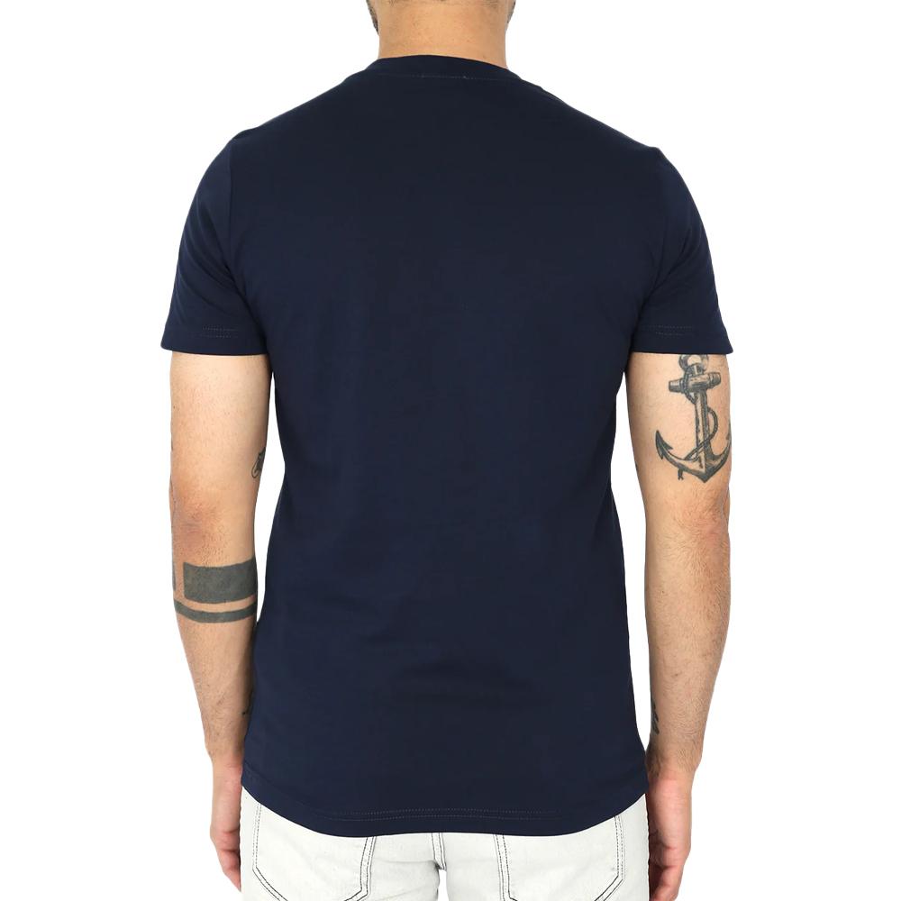 T-shirt Marine Homme Diesel Diegor900 vue 2
