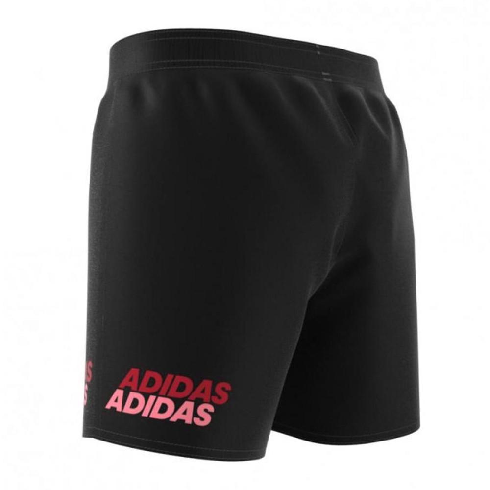 Short de bain Noir Enfant Adidas Lin vue 2