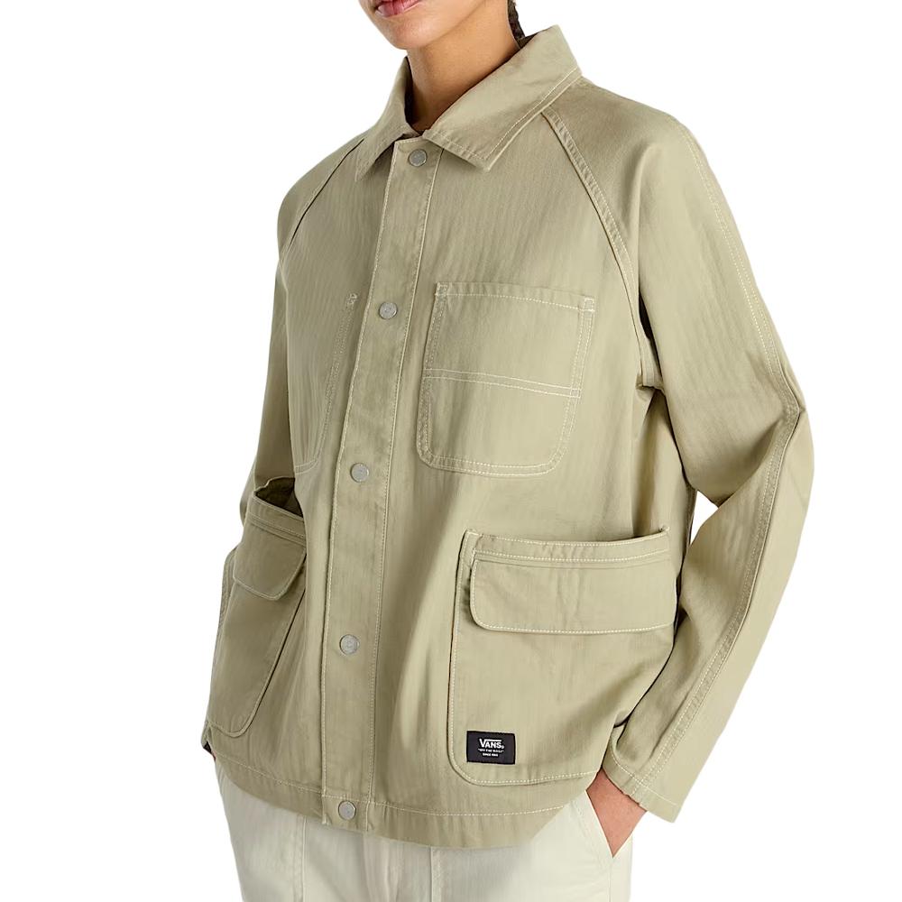 Chaqueta Vans Codey Verde, Mujer barato