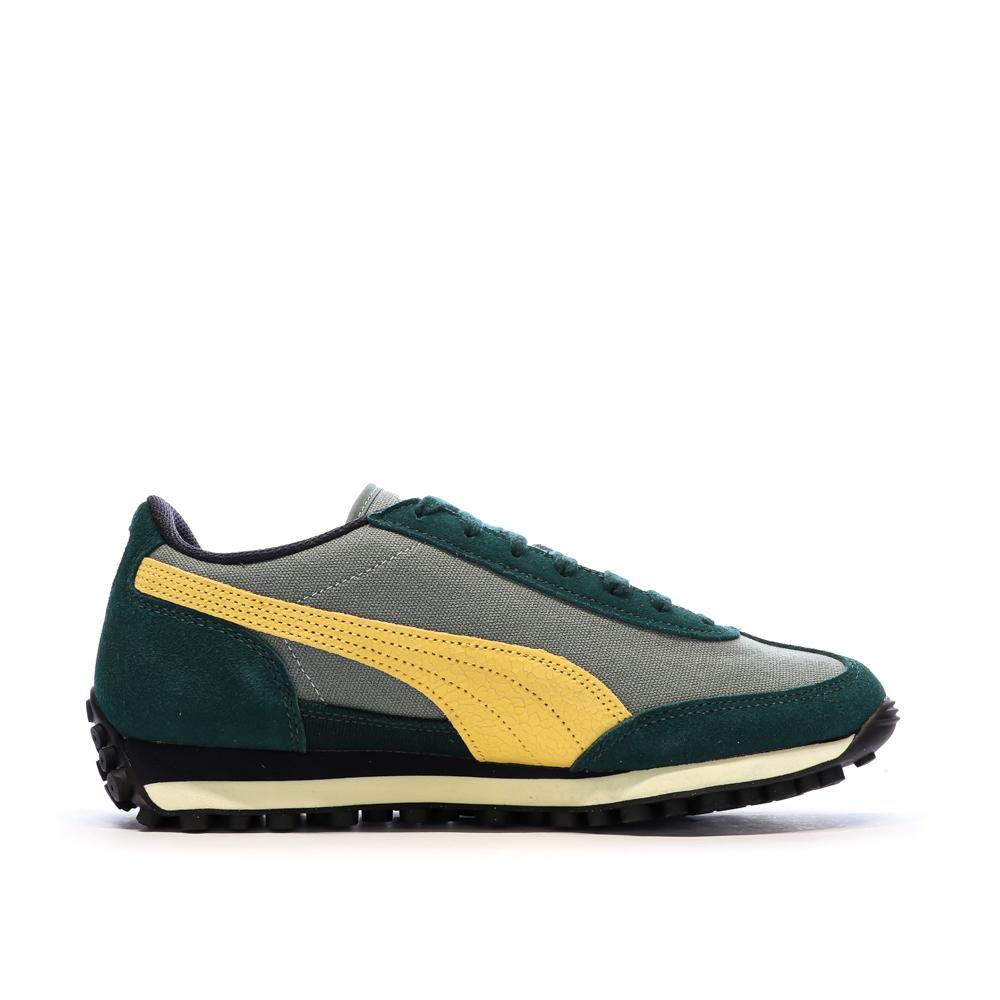 Baskets Vertes/Jaunes Homme Puma Easy Rider vue 2