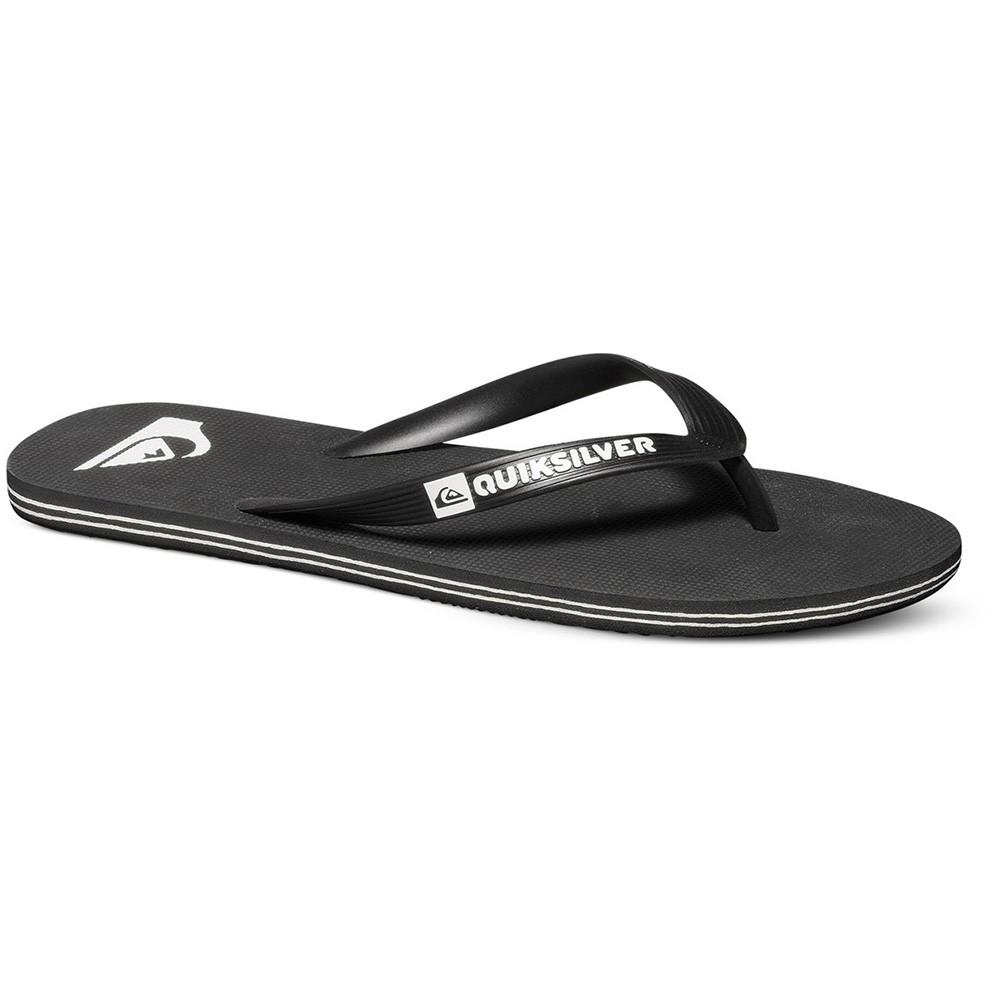 Tongs noir/blanc homme Quiksilver Molokai vue 6