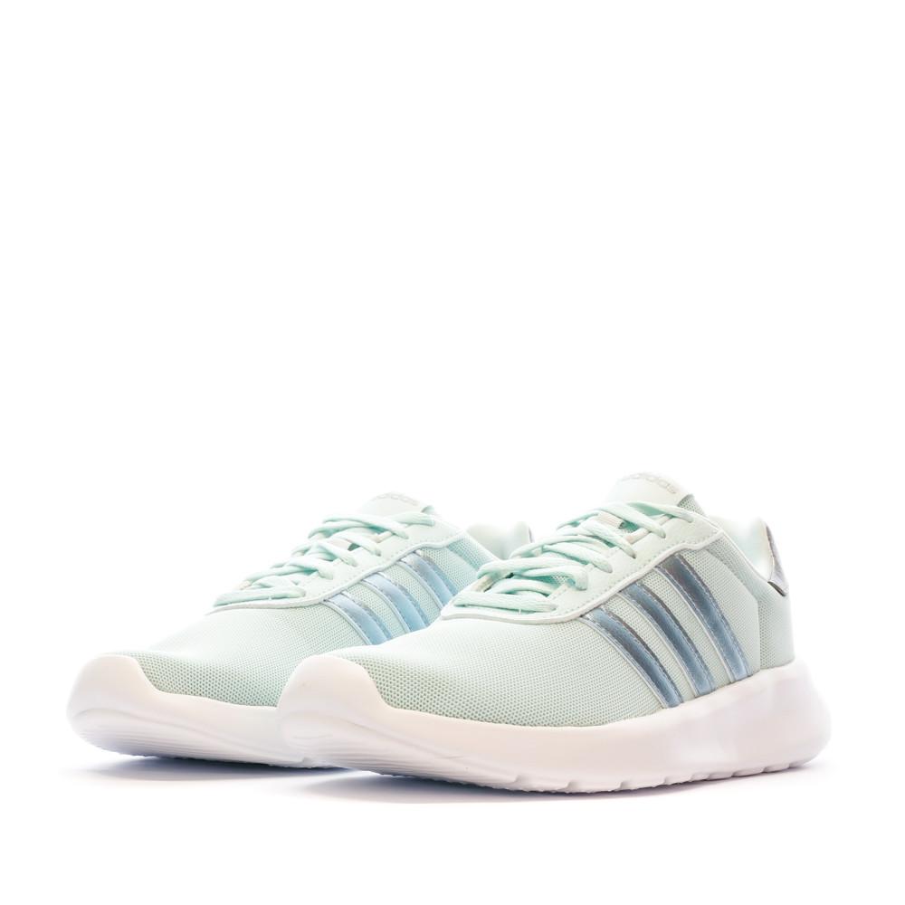 Baskets Bleu Femme Adidas Lite Racer 3.0 vue 6
